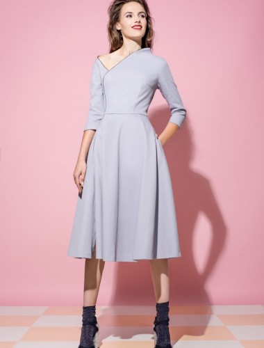 Сукня Vikki з вiдкритим плечем - Интернет-магазин одежды "Milkiss"
