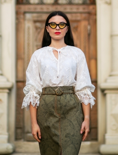 Блуза з шиття Alba - Интернет-магазин одежды "Milkiss"