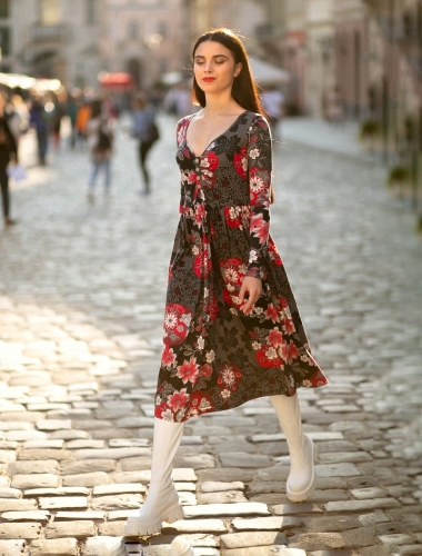 Трикотажна сукня Beatrice - Интернет-магазин одежды "Milkiss"